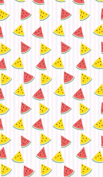 [LINE着せ替え] すいか大好き！13の画像1