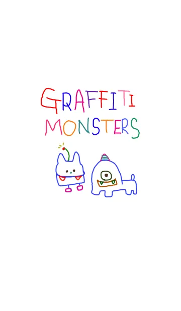らくがきモンスターズ(カラー)の着せ替えメイン画像