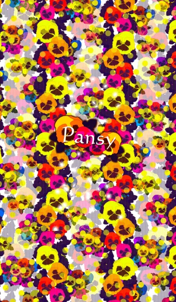 [LINE着せ替え] Pansy -Elegant yellow-の画像1