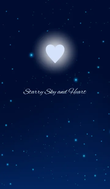 [LINE着せ替え] Starry Sky and Heart.の画像1