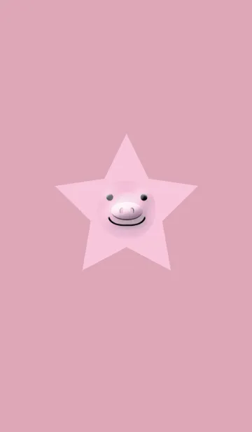 [LINE着せ替え] 豚の形をした星の画像1