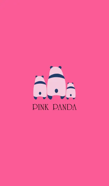 [LINE着せ替え] PINK PANDA.の画像1