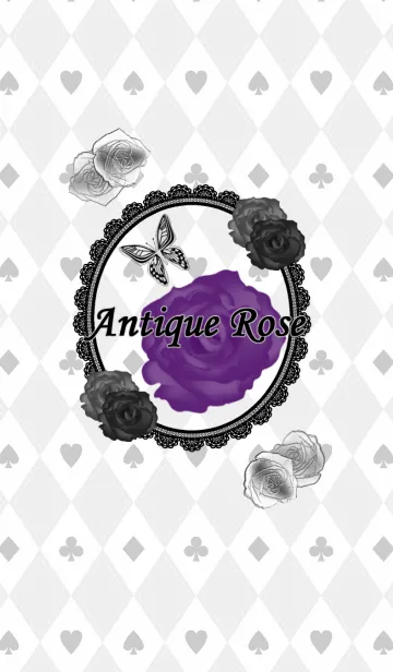 [LINE着せ替え] Antique Rose Gothic 4の画像1