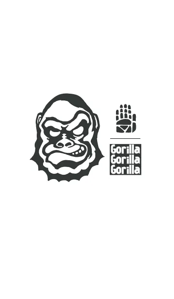 [LINE着せ替え] ゴリラ-Gorilla-の画像1