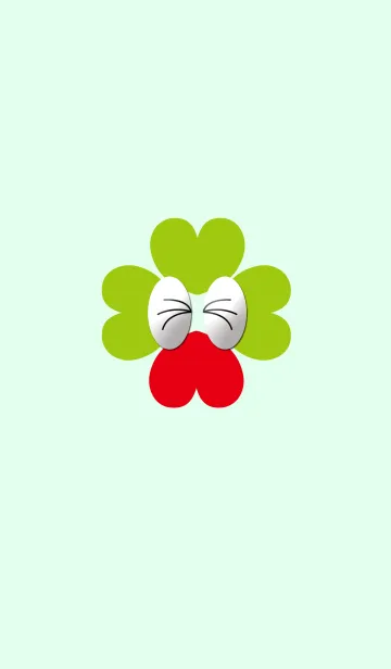 [LINE着せ替え] 運気が上がるクローバーアイコンの画像1