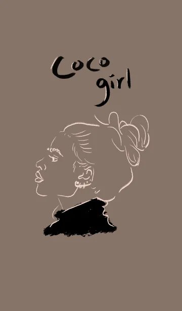 [LINE着せ替え] coco girlの画像1