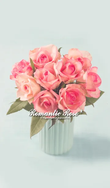 [LINE着せ替え] Romantic Rose*の画像1
