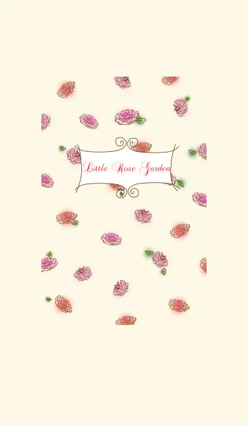 [LINE着せ替え] Little Rose Gardenの画像1