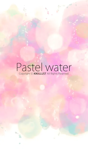 [LINE着せ替え] Pastel water 3の画像1