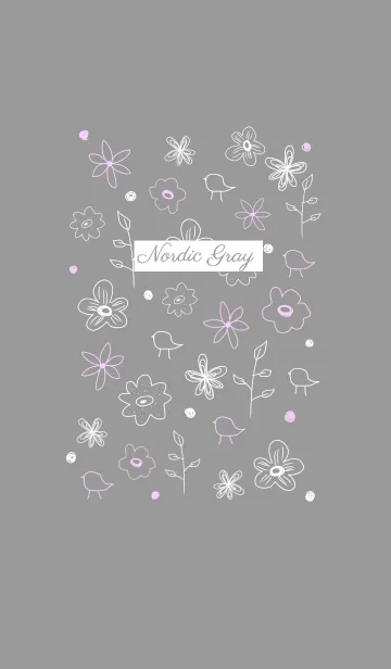 [LINE着せ替え] Nordic Grayの画像1
