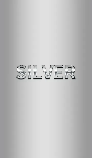 [LINE着せ替え] Simple is Silverの画像1