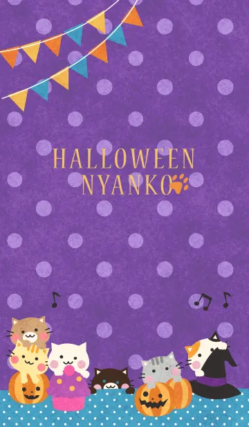 HALLOWEEN NYANKOの着せ替えメイン画像
