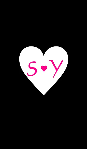 [LINE着せ替え] Initial "S ＆ Y"の画像1