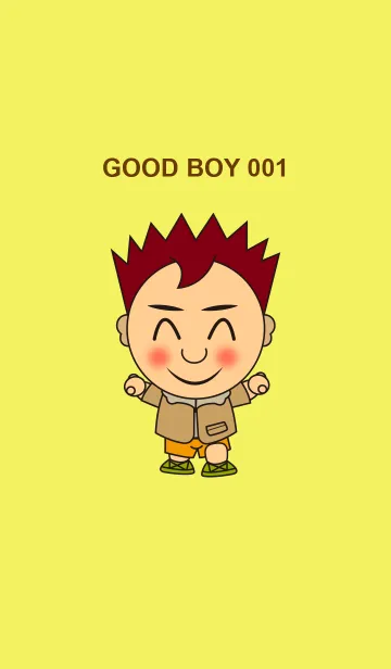 [LINE着せ替え] Good boy 001の画像1