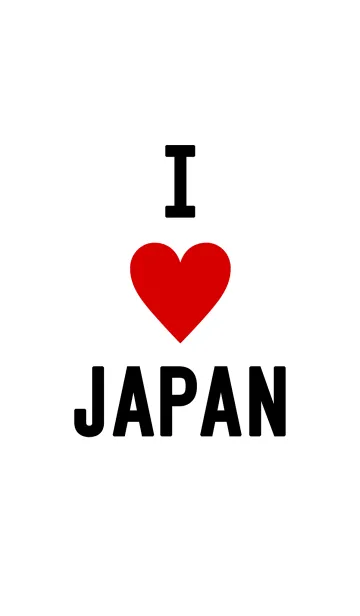 [LINE着せ替え] 日本が大好き！I LOVE JAPANの画像1