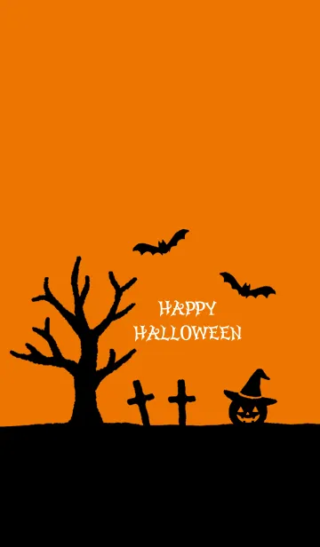 ハッピーハロウィン＊シンプルのLINE着せ替え