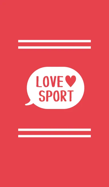 [LINE着せ替え] LOVE SPORT 1の画像1