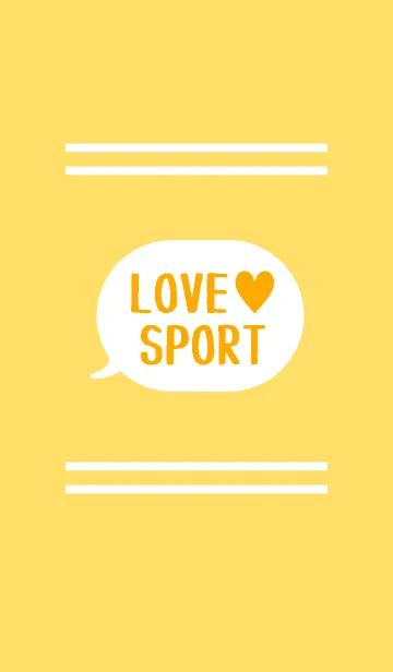 [LINE着せ替え] LOVE SPORT 6の画像1