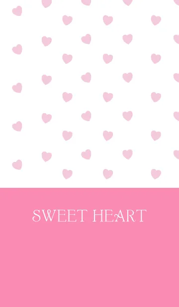 [LINE着せ替え] SWEET HEART -PINK-の画像1