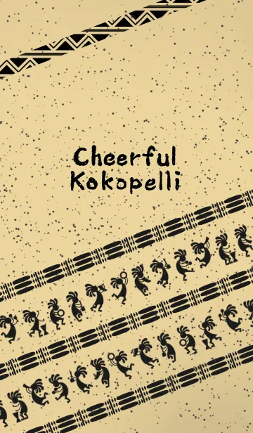 [LINE着せ替え] Cheerful Kokopelliの画像1