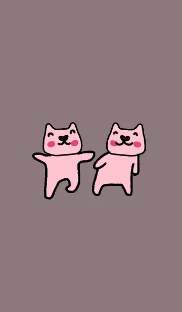 Happy Pink Bear, Life s short.の着せ替えメイン画像