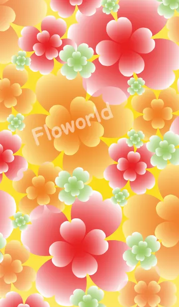 [LINE着せ替え] Floworldの画像1