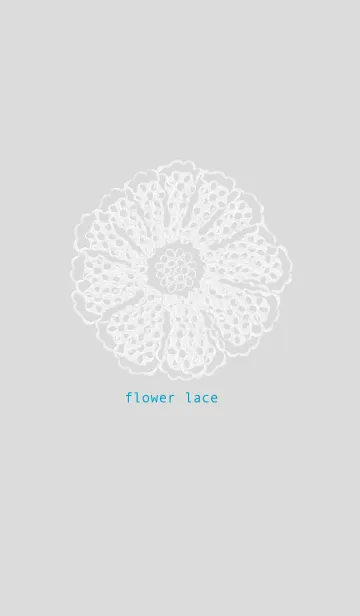 [LINE着せ替え] flower laceの画像1