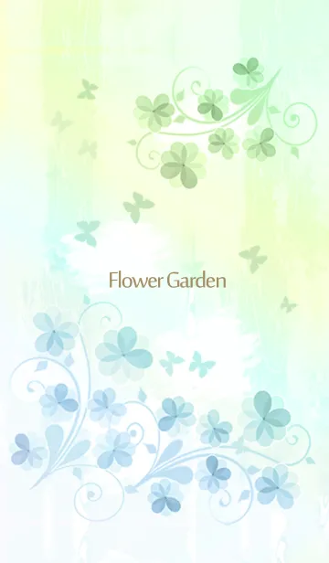 [LINE着せ替え] artwork_Flower garden4の画像1