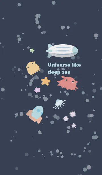 [LINE着せ替え] Universe like deep seaの画像1