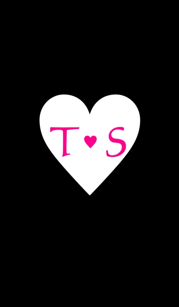 [LINE着せ替え] Initial "T ＆ S"の画像1
