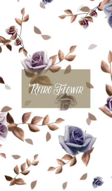 Retro Flower*の着せ替えメイン画像