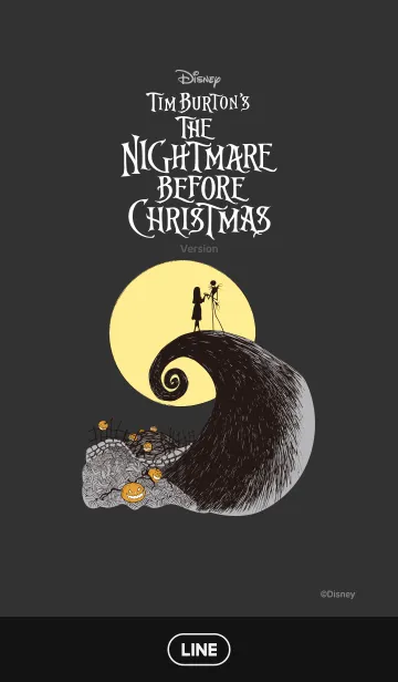 [LINE着せ替え] ナイトメアー・ビフォア・クリスマスの画像1