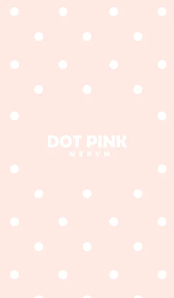 [LINE着せ替え] -DOT PINK-の画像1