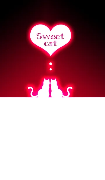 sweet cat 【Red Light】の着せ替えメイン画像