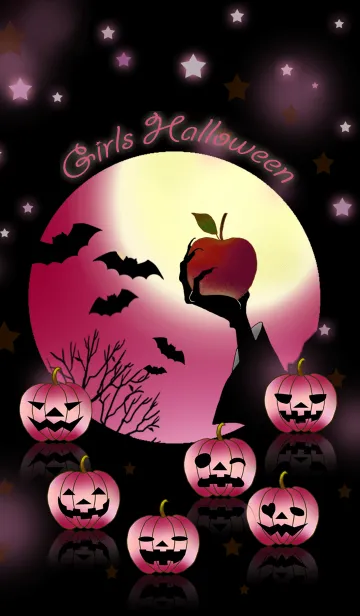[LINE着せ替え] ガールズ ハロウィンの画像1
