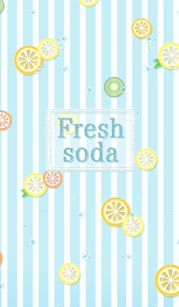 [LINE着せ替え] ＊Fresh soda＊の画像1