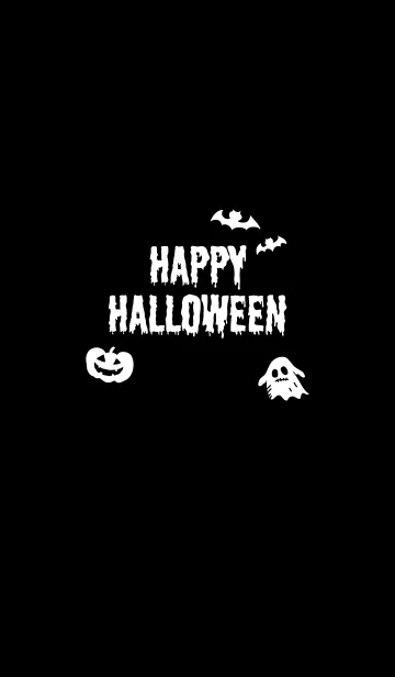 [LINE着せ替え] ハッピーハロウィン〜シンプル〜の画像1