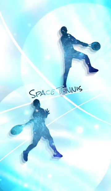 [LINE着せ替え] Space Tennis Ver.3の画像1