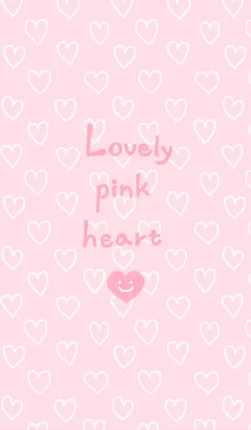 [LINE着せ替え] lovely pink heartの画像1