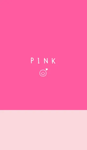 [LINE着せ替え] ピンク・pinkの画像1