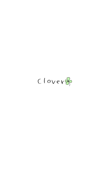 [LINE着せ替え] *Simple clover*の画像1
