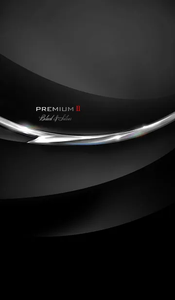 PremiumⅡ Black ＆ Silverの着せ替えメイン画像