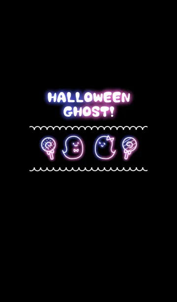 [LINE着せ替え] Cute！ Pop！ Halloween Ghost☆ 3の画像1