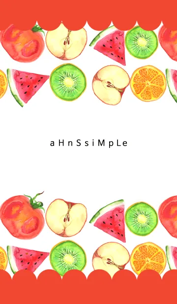 [LINE着せ替え] ahns simple_119の画像1