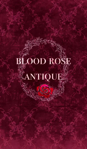 [LINE着せ替え] Blood rose antiqueの画像1