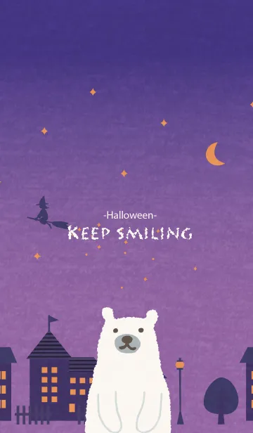 [LINE着せ替え] KEEP SMILING -Halloween-の画像1
