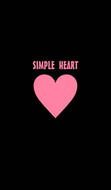 [LINE着せ替え] *SIMPLE HEART*の画像1