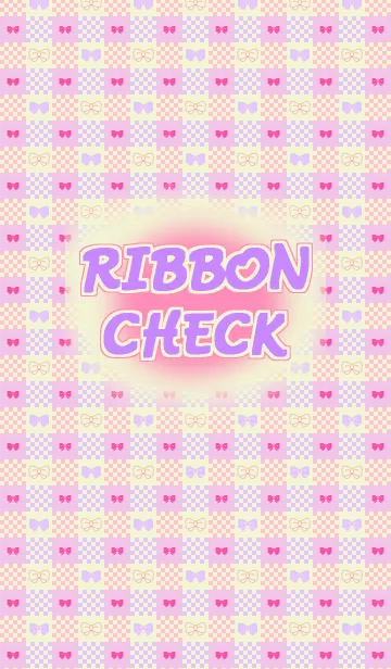 [LINE着せ替え] RIBBON CHECKの画像1