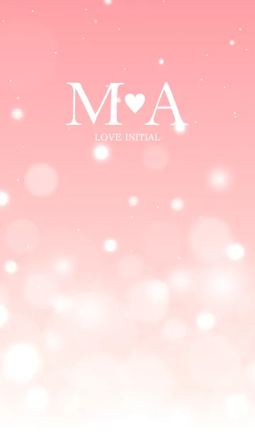 [LINE着せ替え] LOVE INITIAL - M♥A -の画像1