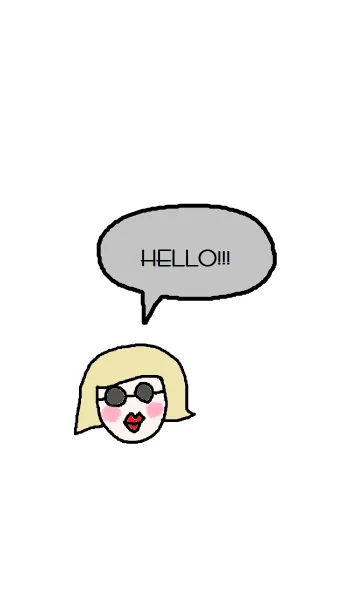 [LINE着せ替え] かわいいおかっぱの女の子のきせかえの画像1